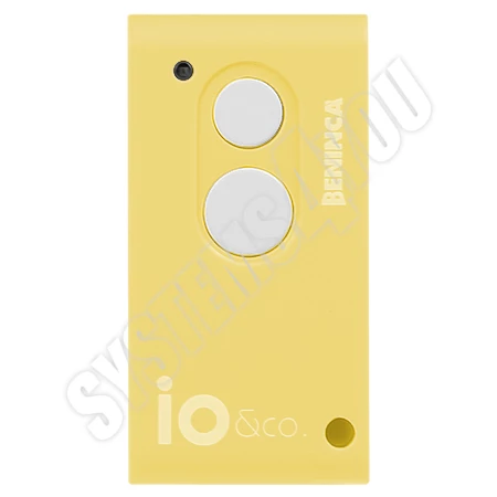 Remote transmitter Beninca IO.2WV - Yellow