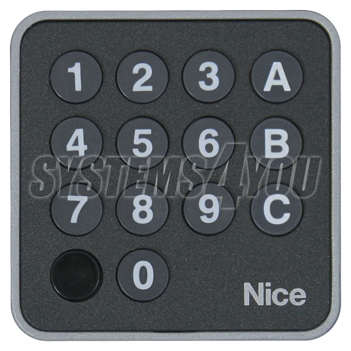 Wireless numeric keypad Nice EDSWG - 433 MHz