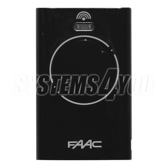 Remote transmitter FAAC XT2 868 SLH LR - black