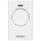 Remote transmitter FAAC XT4 433 SLH - White